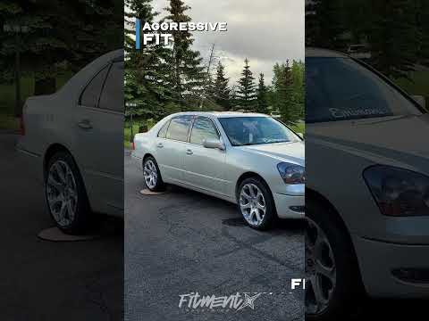 2001 Lexus LS430 Base with 19x8.5 Heritage Kokoro Monoc and Lexani