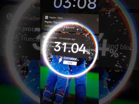 Realme UI 6.0 new update Charging Animation 😍 #realme #new #update #tech #animation #shorts