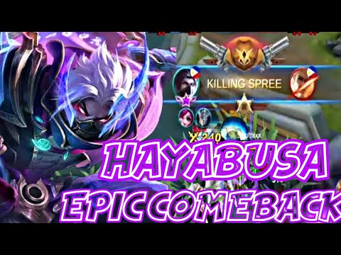 HAYABUSA VS META HEROES EPIC COMEBACK! | MLBB - Spotnixx
