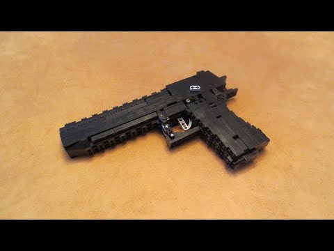 Lego Desert Eagle Blowback Instructions