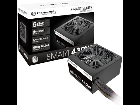 Maitinimo šaltinis Thermaltake Toughpower PF1 1200W Platinum video