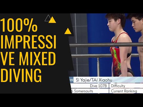 Impressive Diving Mixed Synchro Chinese guys| Diving competition | diving sport | mens diving |