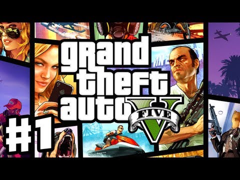 Grand Theft Auto 5 - Gameplay Walkthrough Part 1 - Prologue (GTA 5, Xbox 360, PS3)