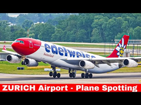[ZURIQUE] Aeroporto de Kloten, localização de aviões (2023)