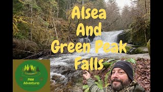 Alsea and Green Peak Falls