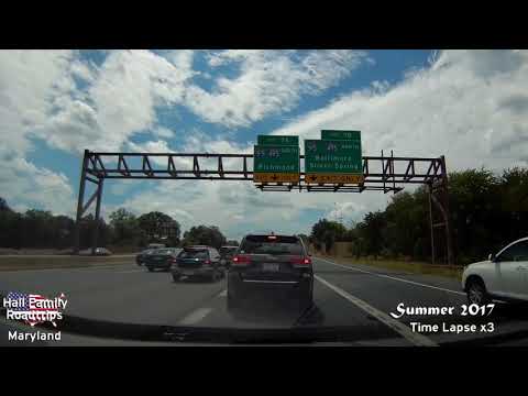 Maryland 2017   US 50 W exit 16 to mile 1 exit