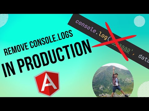 Angular - How to remove console.logs in production build