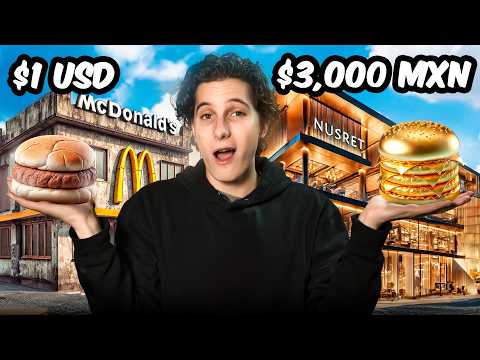 Trying out HAMBURGERS: $1 vs. $3,000