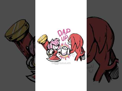 Knuckles and Amy are like brother and sister