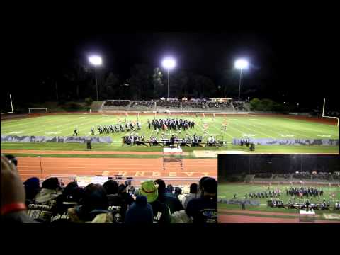 2013 Rowland High School Raider Regiment at SCSBOA championship Mt carmel on 11-23-13