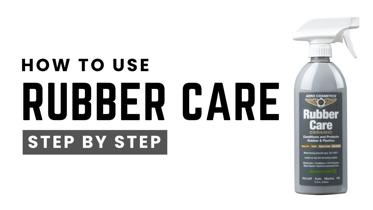 How to Use Rubber Care