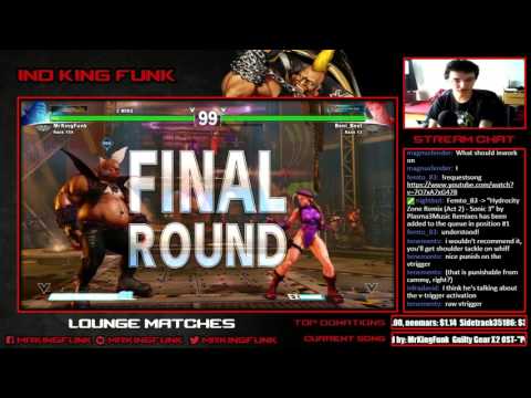 King Funk (Birdie) vs. Beni_Best (Cammy) - FT3 Runback