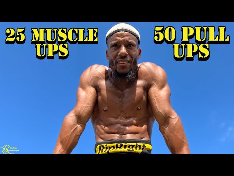 Can I Do 25 Muscle Up 50 Pull Ups In 5 Minutes | Six Pack Big Back Workout