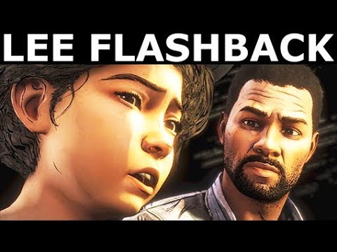 Lee Flashback Scene - Clementine Dreams About Lee - The Walking Dead Final Season 4 Episode 3