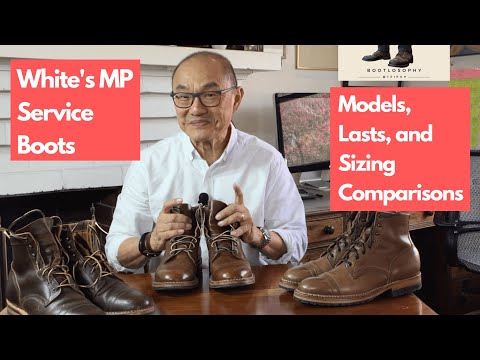 White's MP Boots   Models, Lasts and Sizing Comparisons