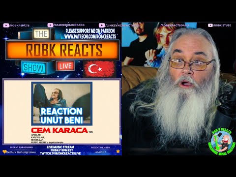 Cem Karaca Reaction: Unut Beni (Official Audio) - First Time Hearing Request