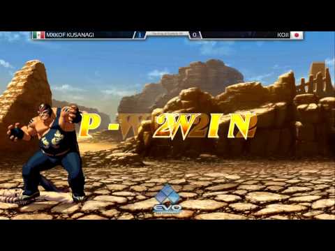 EVO2015 KOFXIII Side Tournament - MXKOF Kusanagi vs Koji