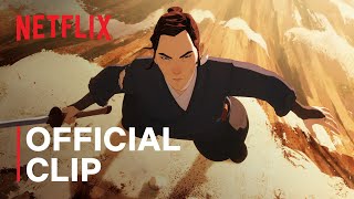 Blue Eye Samurai | Cliff Showdown | Official Clip | Netflix