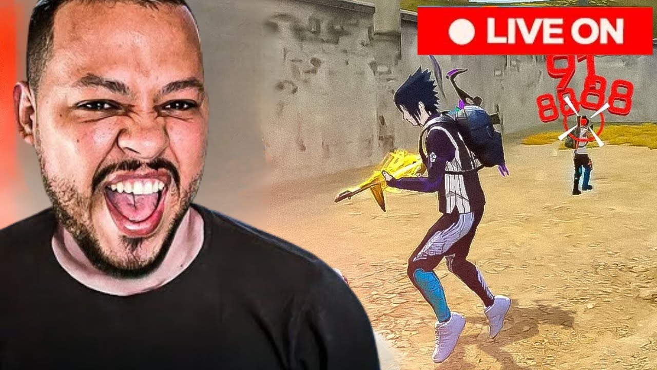 34° DIA EM BUSCA DO TOP GLOBAL NO BR RANK! 🔥 FREE FIRE AO VIVO 🔥 FREE FIRE MOBILE | MOBILADOR 🔥