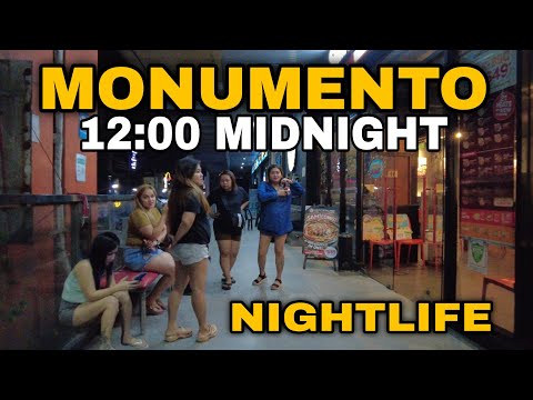CRAZY SECRET SCENES NIGHTLIFE IN MONUMENTO, CALOOCAN CITY | PHILIPPINES🇵🇭