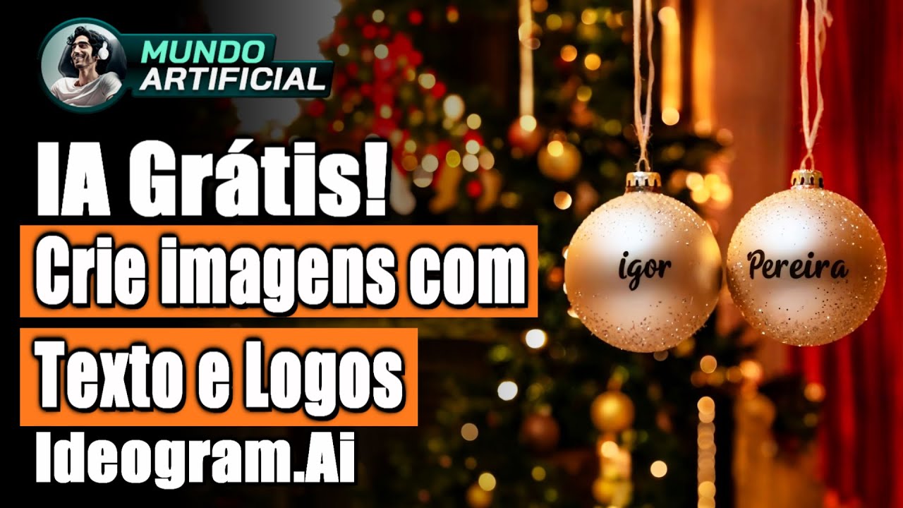 IA GRÁTIS: Ideogram AI - Crie imagens com Texto dentro, Logotipos e muito mais
