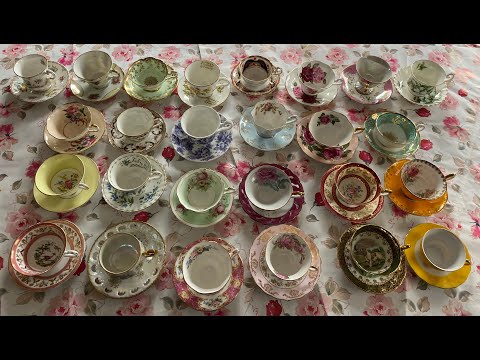 How To Shop For Antique Teacups - TIPS on what to look for when purchasing different teacups.
