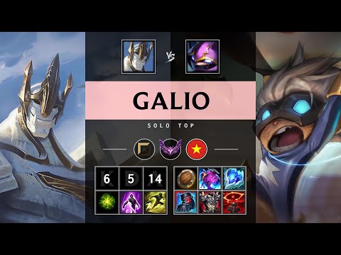 Galio Top vs Kennen - VN Master Patch 25.16