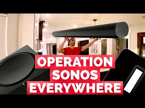 SONOS ARC + SUB + 2 AMPS - Sound Everywhere