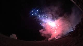 preview picture of video 'Feux d'artifice Canet en Roussillon 2014 (Espagnol)'