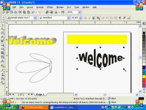 Part 13   Interactive Bland, Interactive Contour, Interactive Distortion , Interactive Drop Shado