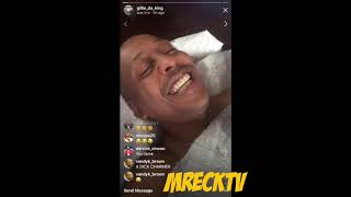 Gillie Da Kid Said Mase Wanted His Wife,But Couldn't Get Her, Gillie Impersonates Mase  (Hilarious)