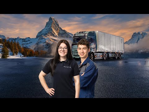 Eifach Världsklass - Lernende bei Volvo Trucks Schweiz