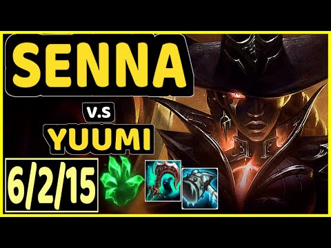 REDBERT (SENNA) vs YUUMI - 6/2/15 KDA BOTTOM SUPPORT CHALLENGER GAMEPLAY - BR