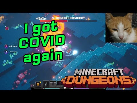 OMG! I got COVID AGAIN in Minecraft dungeons!