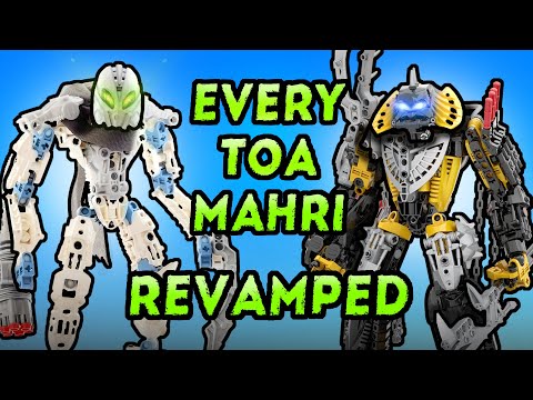 Every LEGO Bionicle TOA MAHRI Built Better