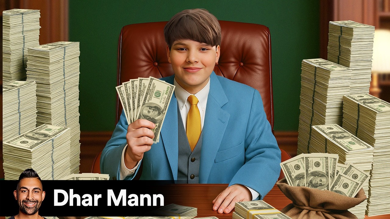 12-YEAR-OLD Becomes A BILLIONAIRE | Dhar Mann Studios