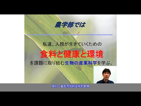 日本东北大学农学部的介绍（2021年）