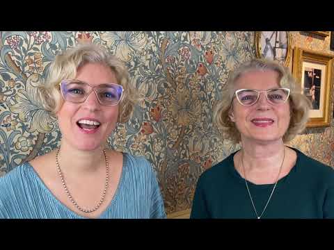 [Alina Witwitzka] Samarbete mellan två yrkeskonstnärer Alina och Ania. Mor och dotter #intuitivmålning