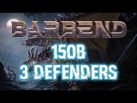 War Dragons - Barbend vs 150B Base Triple Defended