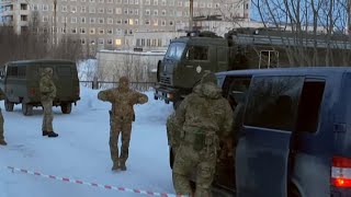 Видео: ФСБ ликвидировала боевика, готовившего теракт в Мурманске — видео
