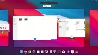 Gnome 40 Customization - MAC appearance | How to make Gnome looke like Mac