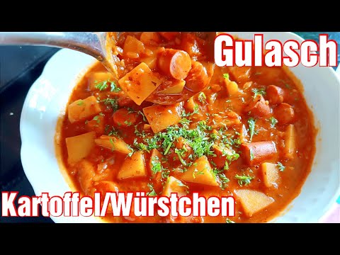 Goulash - with potatoes and sausages