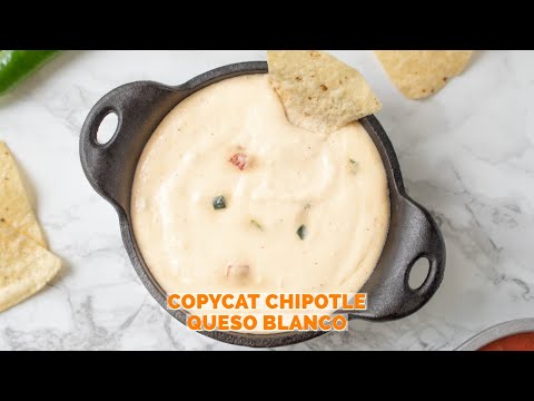 Copycat Chipotle Queso Blanco