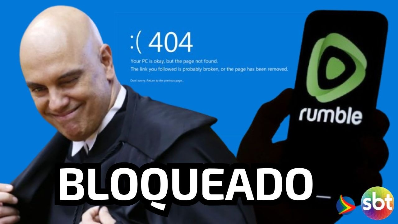 Moraes determina bloqueio da rede social Rumble em todo o Brasil