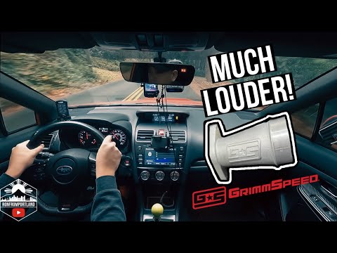 GrimmSpeed Turbo Inlet SOUNDS! | 2018 Subaru WRX