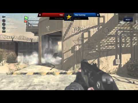 EGL7 : Call of Duty MW3 (PS3) :TEC vs Vital : Group Stages - Map 1