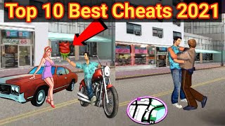 GTA Vice City All Most Important Cheats || Top 10 Best Cheat Codes of Vice City || Useful Cheat 2021