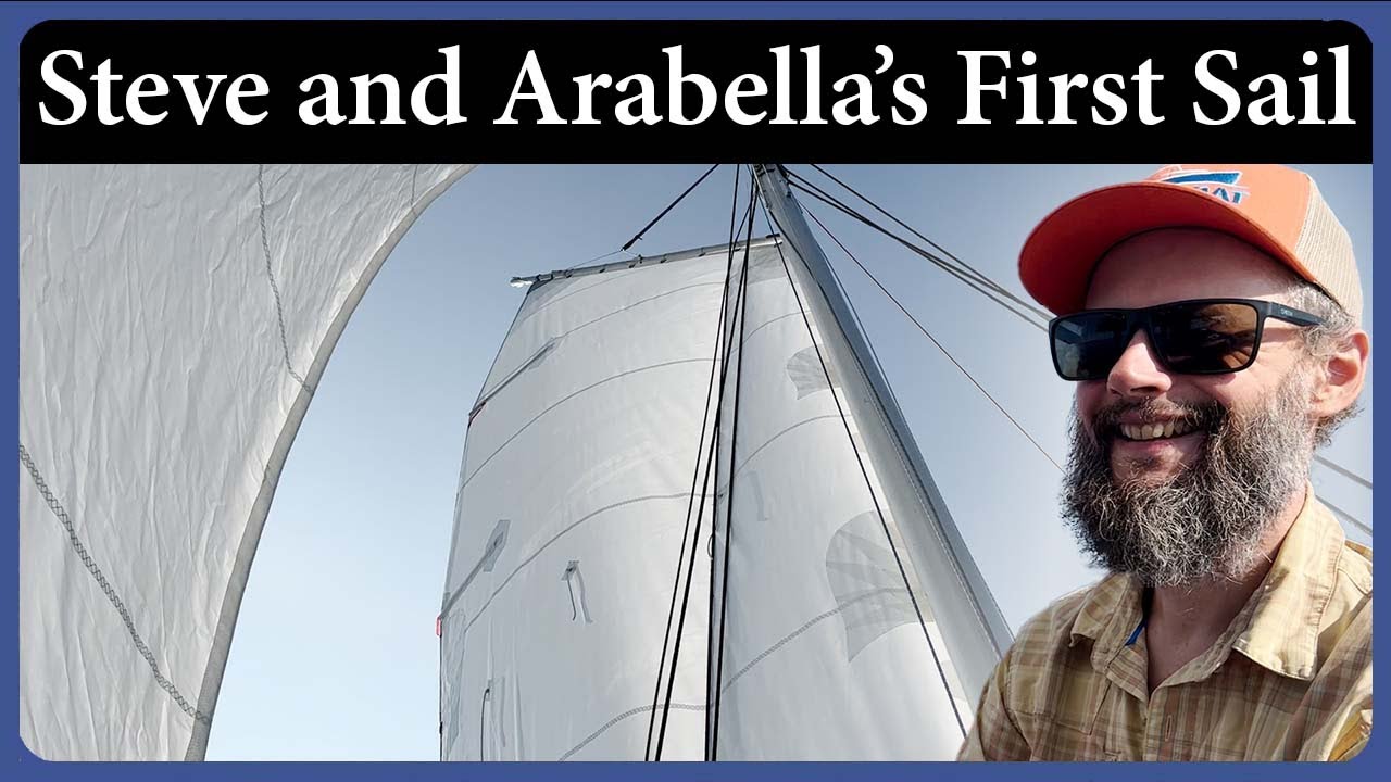 Sailing His Own Boat for the First Time - Episode 275 - Acorn to Arabella: Journey of a Wooden Boat