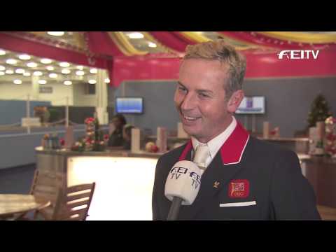 Reem Acra FEI World Cup™ Dressage 2013/14 Olympia - Carl Hester