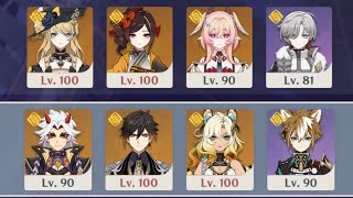 【原神】Ver.Luna Ⅷ 岩元素キャラのみで螺旋12層攻略【Genshin Impact】